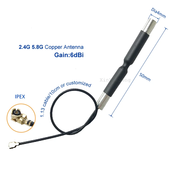 Wholesale Omni Internal Dual Band Antenna G G Wifi Ipex Copper