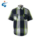 Oem Service Apparel Shirt Hot Sale Professional Soft Check Short Sleeve Classic Apparel Man Shirt