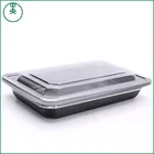 Single-cell lunch boxes Takeaway Plastic Food Container divided Clear Plastic meal box Single-cell lunch boxes