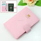 Leather Wallet Dustproof Waterproof Pu Leather Passport Holder/passport Cover/ Passport Wallet Wholesale