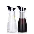 1100ml Portable Glass Iced Cold Brew Coffee Maker With Portable Handle