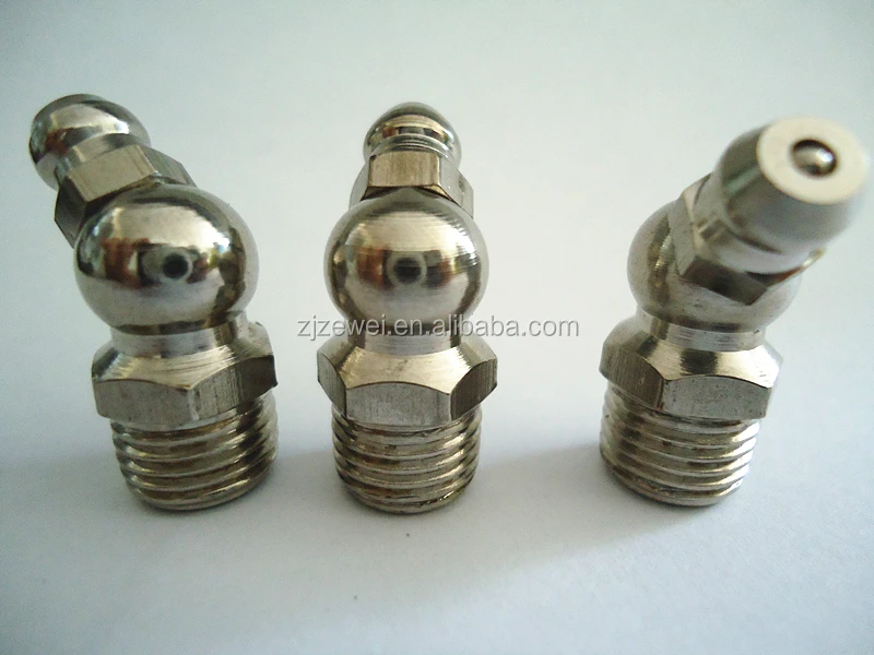 Hydraulic Grease Fittings 45degree Angle Stainless Steel Pt Buy