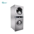 Commercial laundry equipment Coin stack washer and dryer