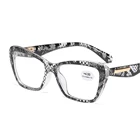 M803 Stock Women Fashion Unbreakable Cat Eye Reading Glasses Wholesale Hyperopia Bulk Occhiali Lettura
