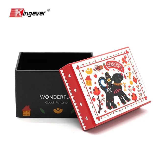 lovely small folding gift paper box custom packaging paper box