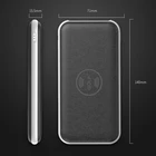 Best selling portable external battery wireless charging 8000mAh wireless charge for mobile phone