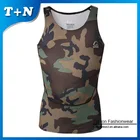custom sublimation yoga tank top fitness
