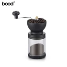 Glass(Double Wall) Manual Coffee Grinder/Ceramic Manual Coffee Mill