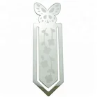 Custom promotion gift use photo etching metal bookmark