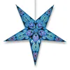 Wholesale Hanging Pentagram glitter diwali Paper Star for New Year Party