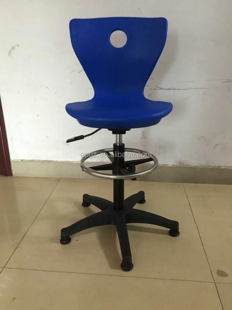 Height Adjustable Education School Furniture Rolling Chair For Teacher