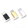 2019 New Micro Usb Female To Type C Usb Converter Micro To Type-C Aluminum Alloy Buckle Adapter