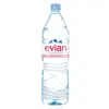 Evian 1.5L PET Oem mineral water bottle label design from France