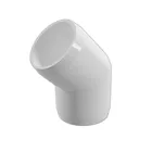 135 Degree 3 Way Elbow Fitting 3/4" SCH40 Solvent Cement UPVC Water Supply Fittings 135 Degree Elbow
