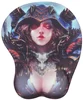 New Design Custom Boob Girls 3d Breast Oppai XXL Mouse Pad 3d Anime Mouse Pad With Wrist Rest