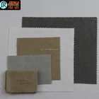 Embossing logo brown microfiber Lens cleaning cloth