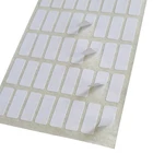MY200 Peel and Stick Plain Name Tag Labels Stickers