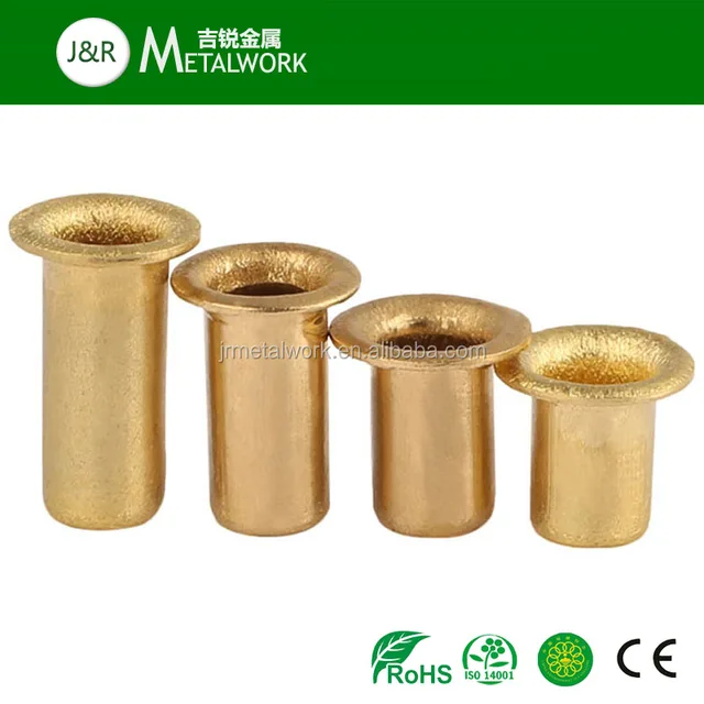 hot quality customized m6 m8 m9 m12 brass material hollow