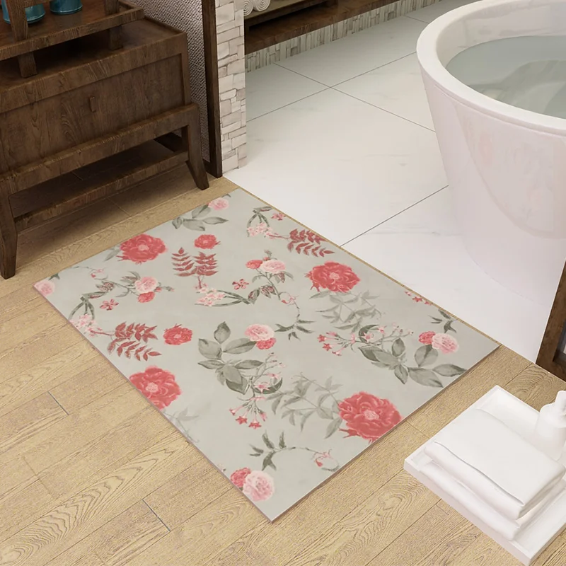 kitchen door entrance mat with water absorb