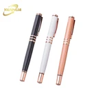 personalized engraved rose gold silver refill promotional metal wedding pen advertising customised ink pen logo pens