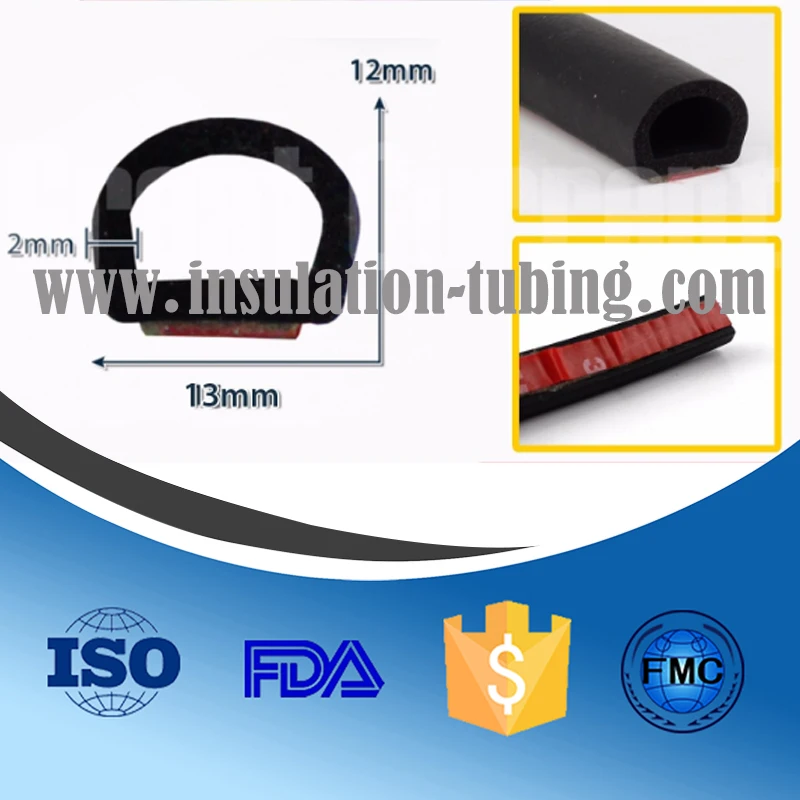 10 feet RV Slide Out Seal Double Bulb Seal Black EPDM Motorhome