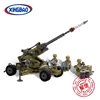 Military model block tank diy for boy