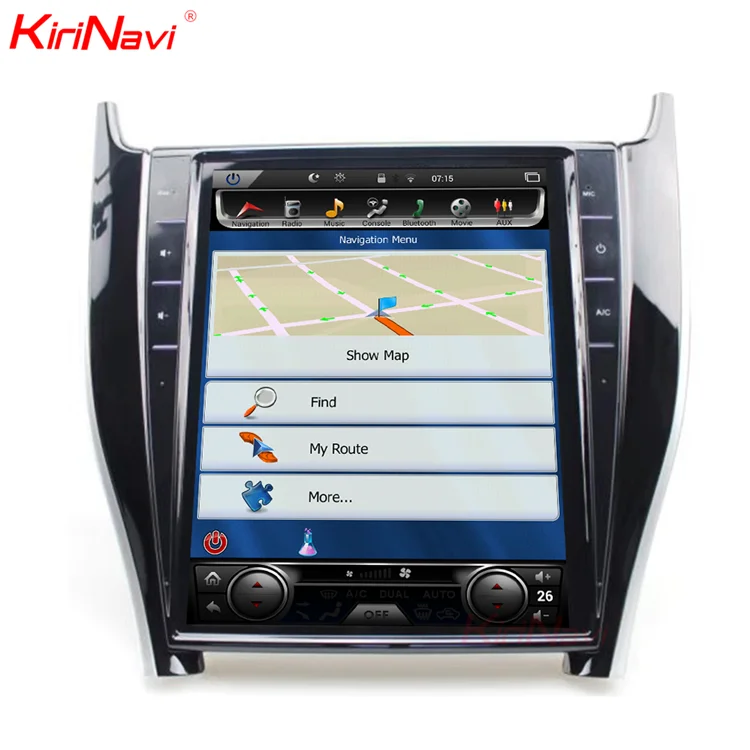 Kirinavi Vertical Screen Tesla Style Android Car Radio Gps