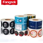 Custom adhesive food package freezer resistance yogurt cup labels stickers dairy yougurt milk bottle label