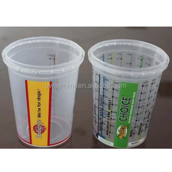 Oem&odm Large Size Plastic Pet Food Measuring Cup For Dogs And Cats