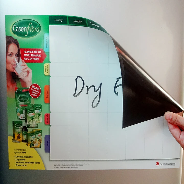 magnetic memo pad paper whiteboard fridge magnet