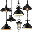 Retro Creative Iron Pendant Lamp Vintage Industrial Lighting