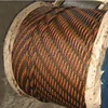 0.5mm 18mm 40mm 6x37 S+FC/IWR Galvanized and ungalvanized Steel Wire Rope for elevator price