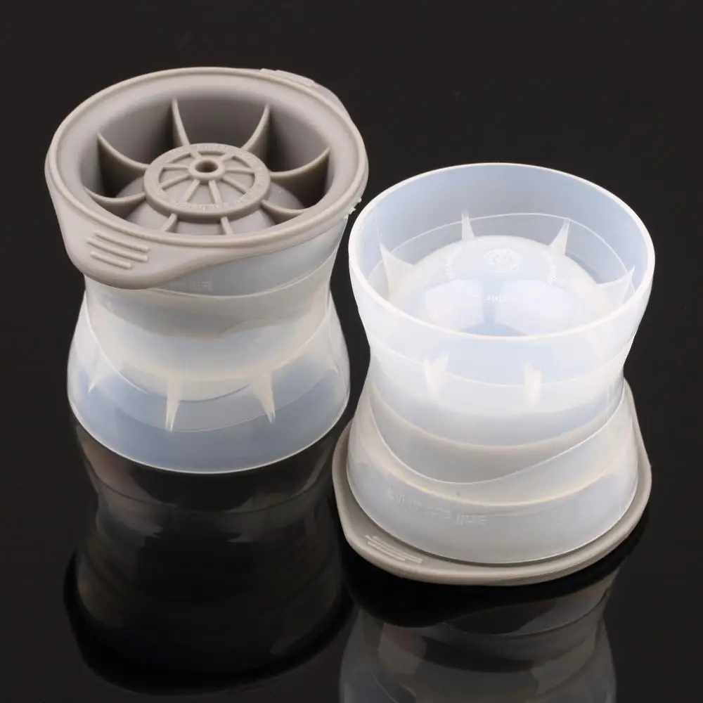 1set Diameter Ice Balls Infuse Cube Tray Sphere Ice Molds 2.5" for Cocktails