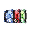 12cm Computer cooler Luminous be quiet Cooling DC 12V 3/4pin 120mm lights 15 LED PC case fan