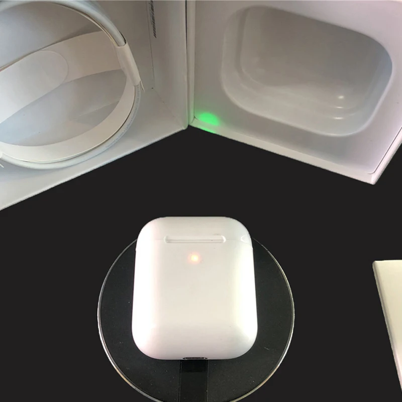 i200 Wireless TWS Earbuds for iPhone 7 8 X XR XS MAX Qi wireless Charging Optical Sensor Earphone 1:1 air2 Real Battery Display - ANKUX.COM