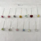 6 heads small rose flowers artificial bouquet for wedding decoration craft