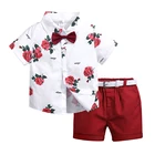Summer Shorts Set Kids Clothing Baby Clothes Toddler Boys Clothing