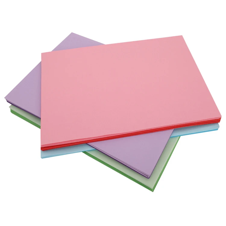 120g professional 100% virgin pulp coloful offset paper 70gsm for sale