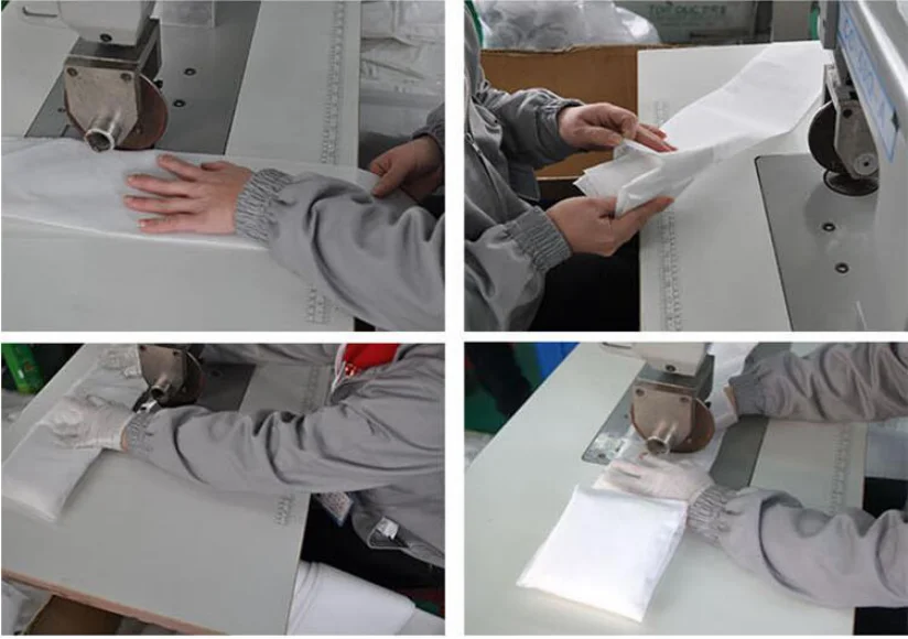 2017 hot 1Kilograms container tyvek silica gel desiccant bag