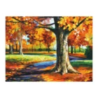 Full Drill Changing colors in autumn Embroidery Cross Stitch Arts Craft Canvas Wall Decor forest diamond painting