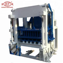 red brick machine hydraulic press brick block machine QT4-20C sand brick block making machine
