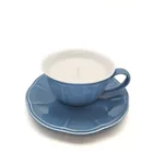Tall Scented Glass Home Essential Logo Scented Candle