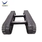 Cheap price custom high reflective 6 ton rubber steel crawler undercarriage