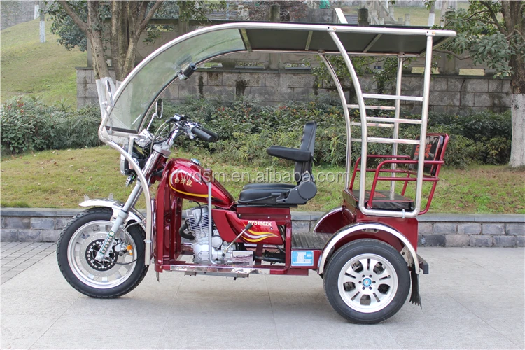 dual seat adult tricycle