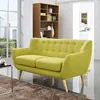 Modern solid wood frame comfortable living room sofa set