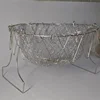 Stainless Steel Foldable Steam Rinse Strain Frying Basket