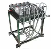 Five Heads Piston Oil Filling Machine (Semi-auto) with Table Stand