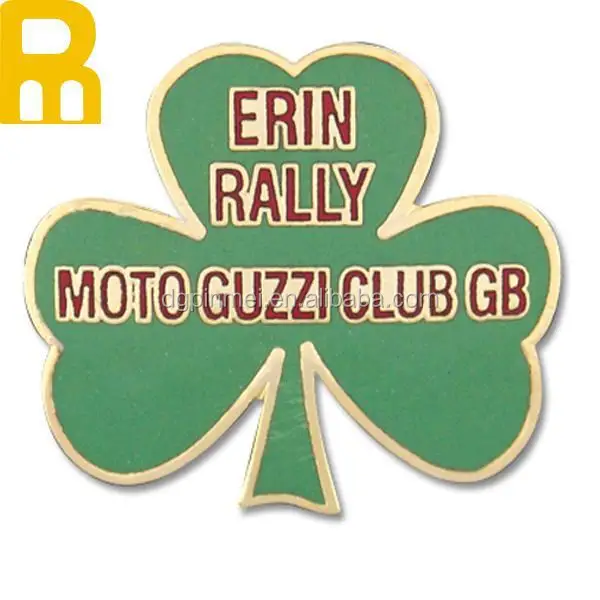 promotional gift eco-friendly custom metal badge emblem