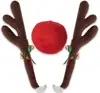 /product-detail/christmas-car-holiday-season-original-reindeer-vehicle-costume-reindeer-antlers-and-red-nose-with-jingle-bells-60706910286.html