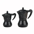 2019 Best Selling Stove Top 3 6 9 Cups Aluminium Espresso Maker / Moka Pot Coffee Maker